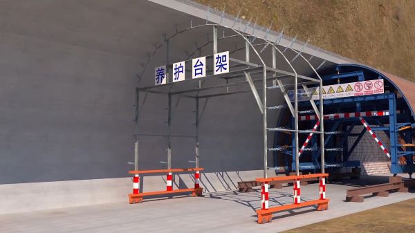 南部县隧道施工动画制作公司 - 隧道施工工艺和施工方法 - 隧道施工汇报动画视频 - bim 工程施工动画